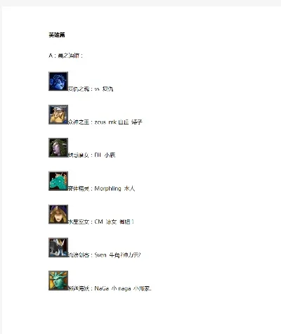 DotA物品英文名称及商店物品列表
