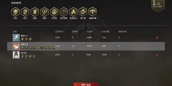 永劫无间伤害查看攻略：结算界面&战神队伍实时输出