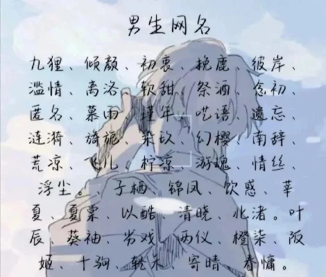 游戏昵称大全排行榜男-男性游戏昵称风格分类